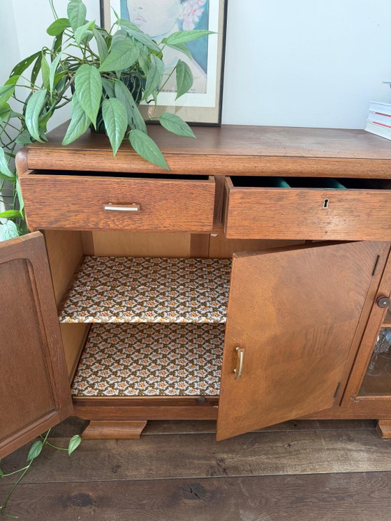 Credenza Art Déco vintage in legno – Credenze, Wood (photo 7 of 9)