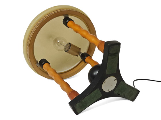 Image 1 of Wooden table lamp, Temde lighting, 1980s