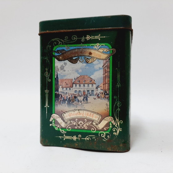 Image 1 of Vintage Underberg blikken doos