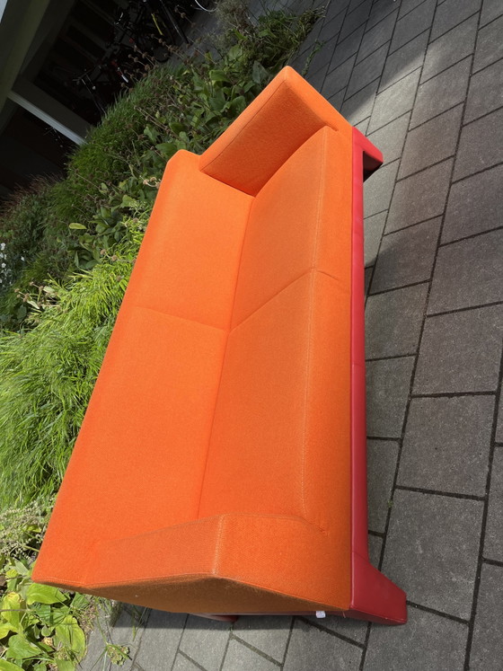 Pode Plot Bank von Design Duo – Orange/Rot – Sofas, Leather, Wool (photo 9 of 9)