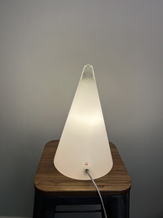 Image 1 of ILU Opaline Glass Table Lamp 36 cm Postmodern Design