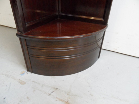 Image 1 of Meuble d'angle ouvert vintage des années 1950