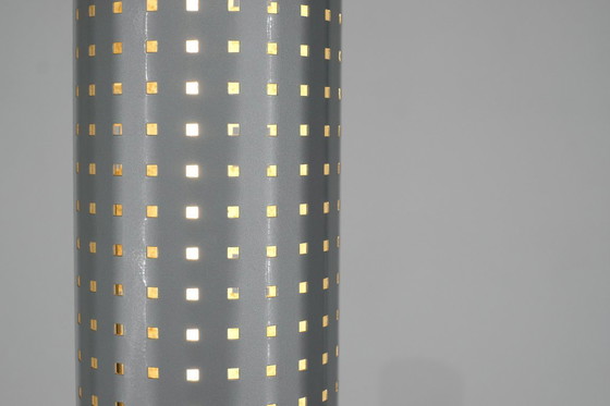 Image 1 of "Chicago Tribune" floor lamp by Matteo Thun for Bieffeplast, Italy, 1985.