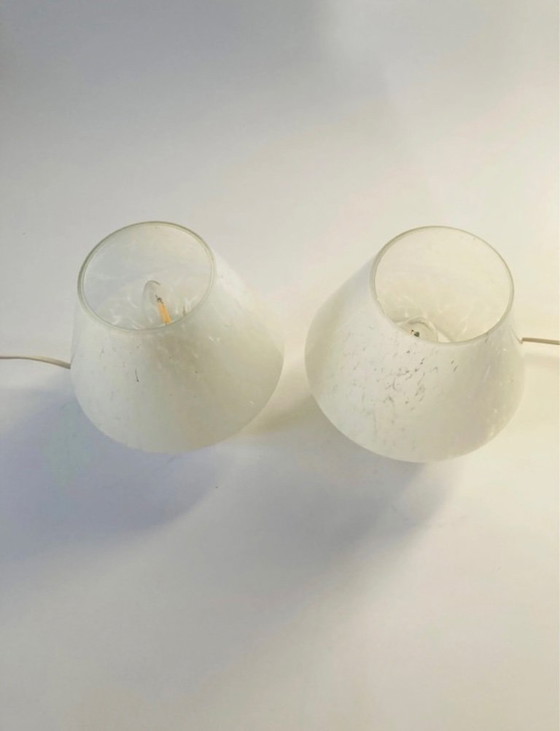 Image 1 of Ensemble vintage de lampes en forme de champignon