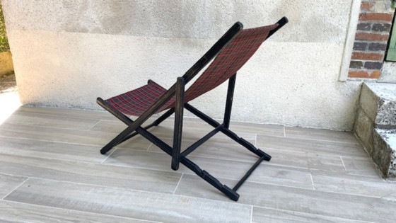 Vintage Canvas Folding Sun Lounger – Sunbed (photo 20 of 35)