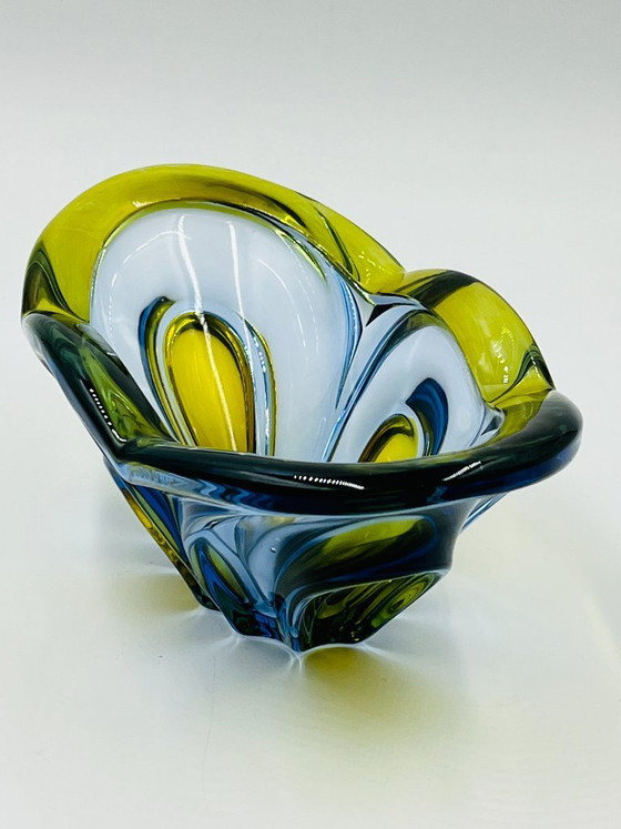 Image 1 of Boheemse glazen designkom Chribska