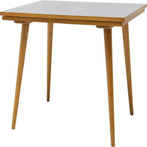 Mid century positionering bijzettafel van Interiér Praha, Tsjecho-Slowakije 1960