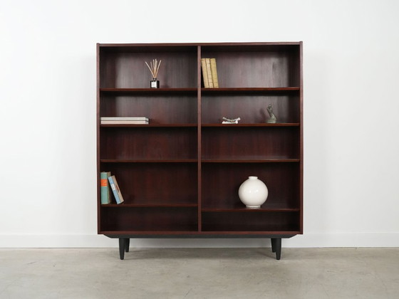 Image 1 of Bibliothèque en acajou, design danois, années 1970, designer : Carlo Jensen, fabricant : Hundevad
