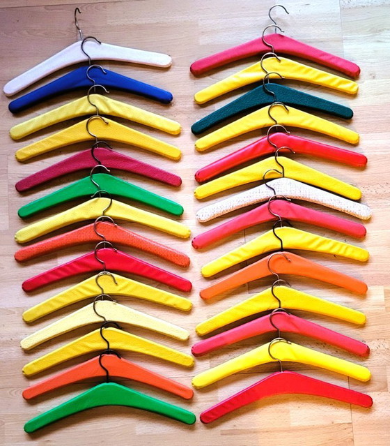 Image 1 of 28 Vintage 50s/60s Hangers