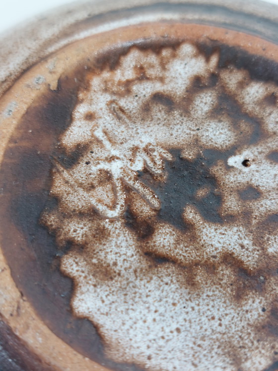 Image 1 of Ceramica d'artista vintage di metà secolo, effetto pietra Ikebana