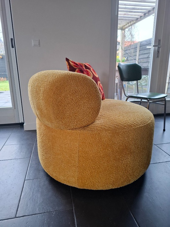 Image 1 of draaibare feuteuil geel