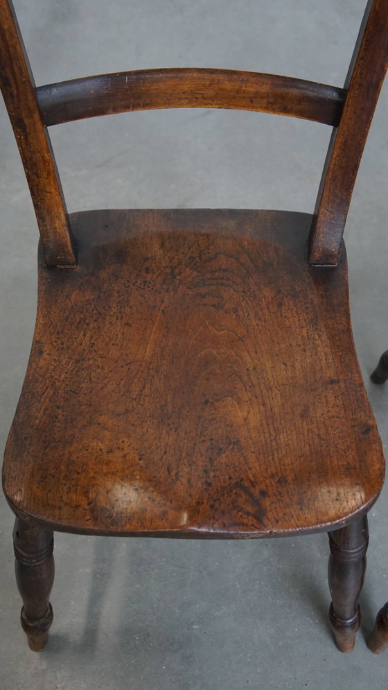 Image 1 of 12 x Antiker englischer Oxford Ess-/Küchenstuhl