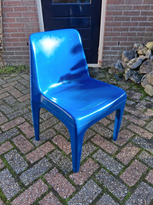 Set aus 4 Schröder & Henzelmann Stühlen – Space Age