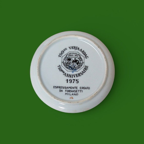 Image 1 of Vintage Fornasetti coasters, set of 8, Italy 1975