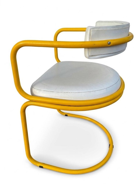 Sedia tubolare vintage – Sedie e poltrone, Metallo, Skai (photo 5 of 8)
