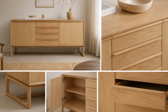 Skandinavisches Design Sideboard Teak – Ktwo Home, Wood (photo 2 of 6)