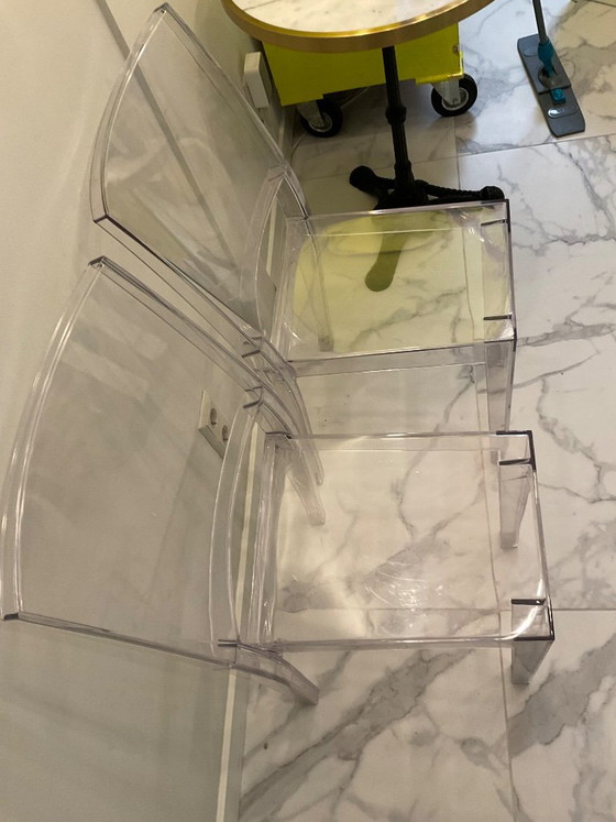 Plexiglas Stühle Stark – Kartell, Esszimmerstühle (photo 4 of 6)