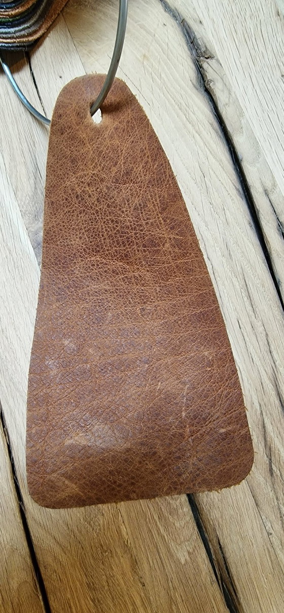 4x Haveco Zoeterwoude Esszimmerstühle, Leder, Braun (Foto 11 von 12)