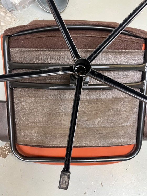 Image 1 of Mid-century vintage design Göte Möbler of De Sede draaistoel