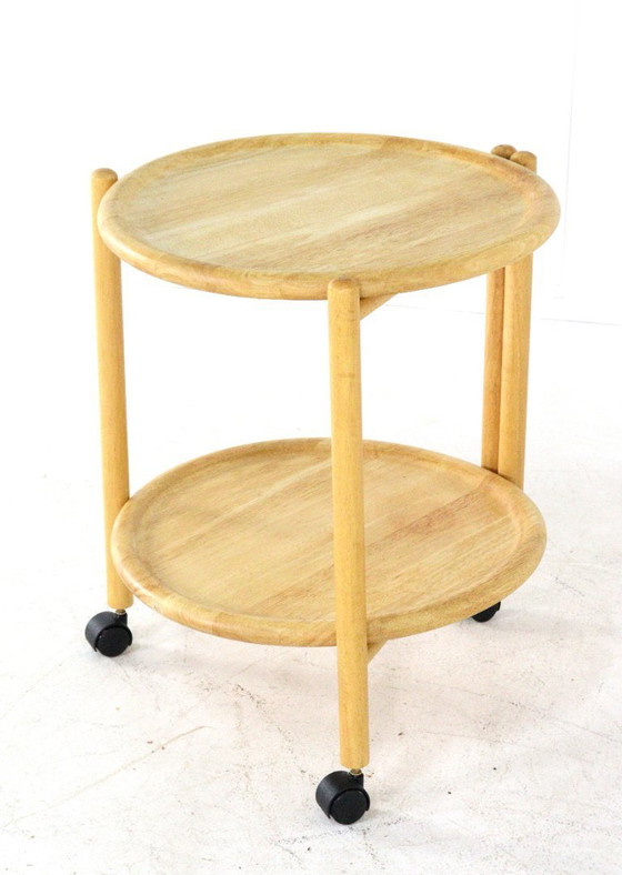Image 1 of Trolley met losse dienbladen attr. Jens Quistgaard vintage