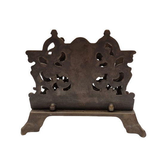 Image 1 of Portacartas de latón de estilo clásico antiguo