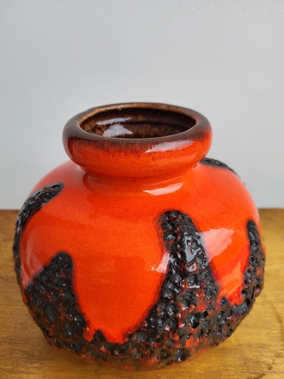 Image 1 of Vintage ceramic Fat Lava vase, Germany, 1970s