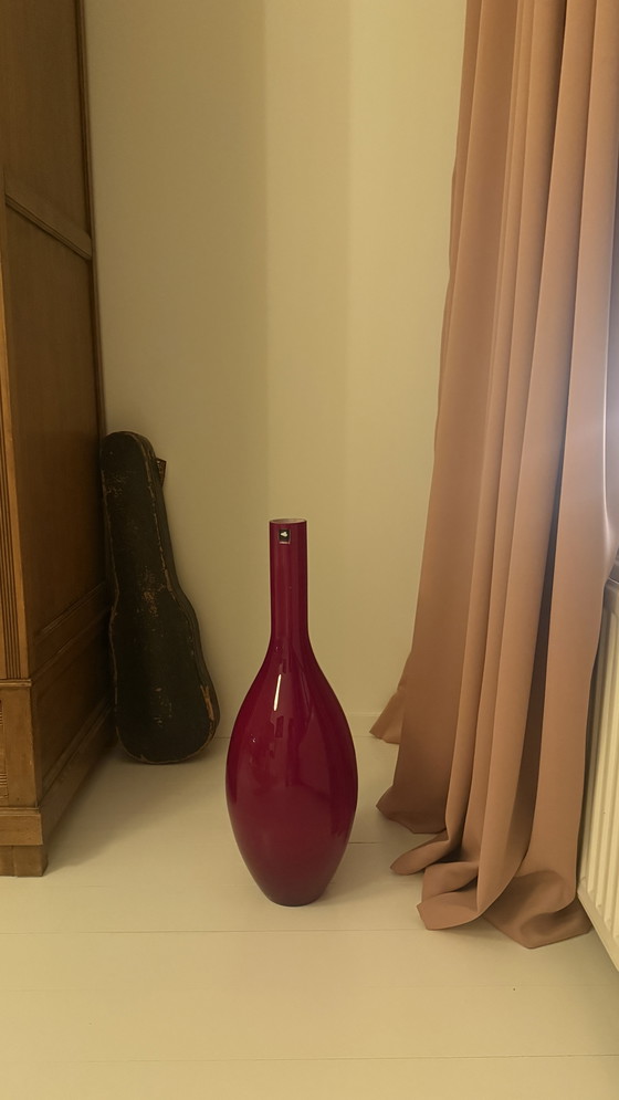 Image 1 of Warmrode Glazen Vaas Beaty; Handmade Leonardo