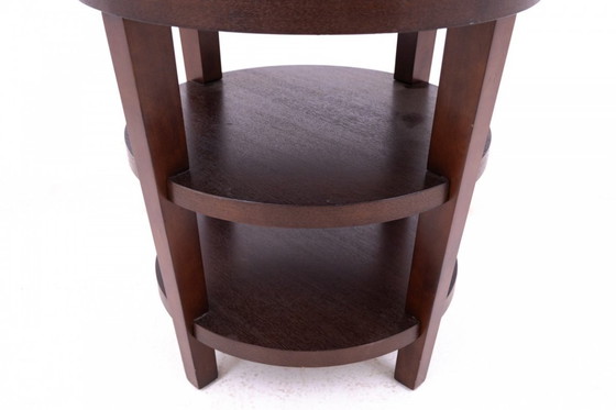 Image 1 of Runder Art-Déco-Tisch, Frankreich, 1930er Jahre.