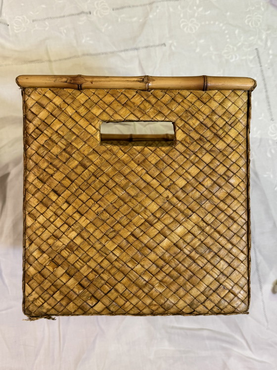 Image 1 of Estuche rígido de bambú