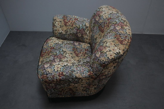 Image 1 of Fauteuil club design, années 1940.