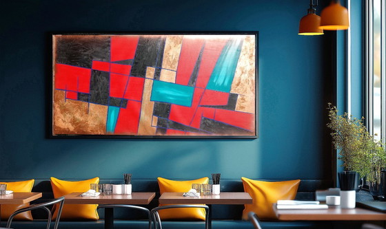 Image 1 of Abstraction A1378 - abstract painting XXL