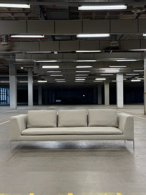 B&B Italia Charles Clay | 270cm | Mélange de Lin – Canapés 3 places, Textile (photo 7 of 15)