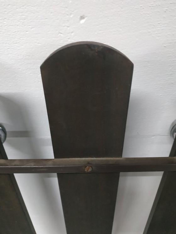 Image 1 of 1960s-70s Scandinavian (style) wall coat rack hall furniture