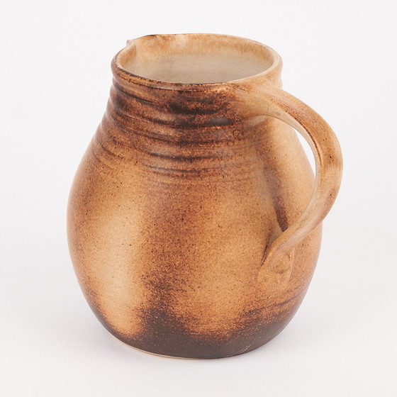 Image 1 of Rustieke vintage steengoed kan