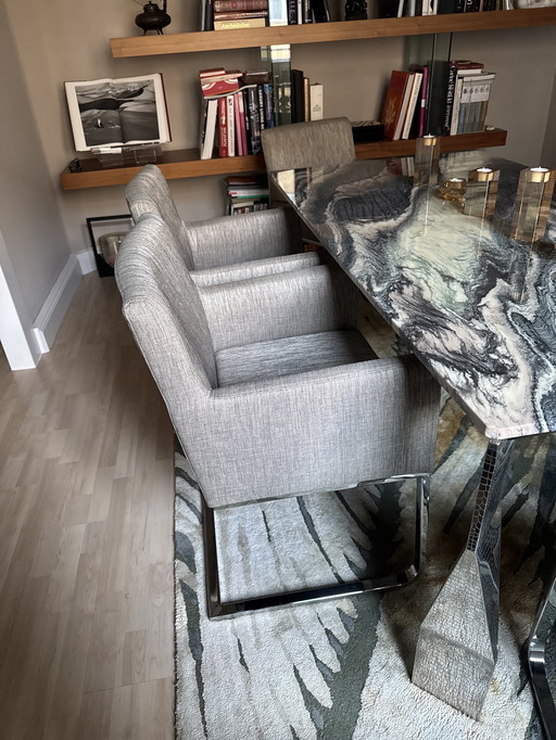 Esszimmer Designer Stühle 6 Stück