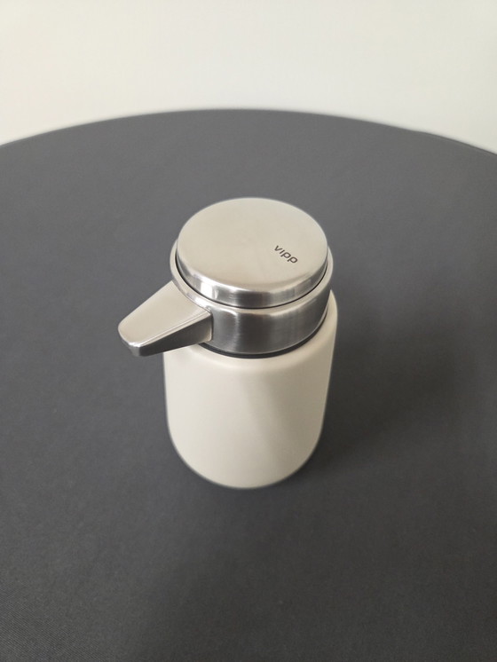 Image 1 of Distributeur de savon Vipp 9 beige - Neuf sous emballage