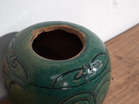 Vase chinois ancien de la dynastie Qing (c.1820) #38 (photo 11 of 40)