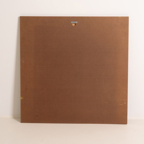Image 1 of Geometrischer Spiegel aus Palisanderfurnier