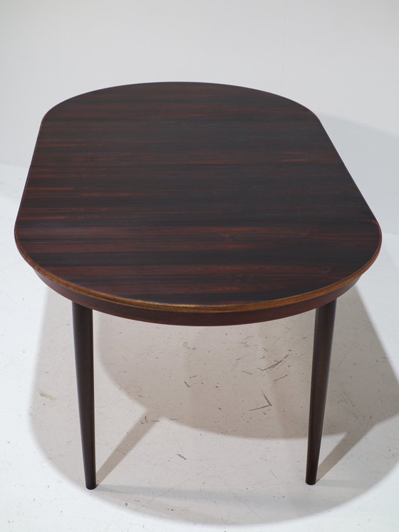 Extendable Round Dining Table Rosewood Danish 1960s – Vintage (photo 12 of 15)