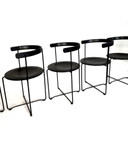 6x Chaise pliante design, 'Soley', Kusch & Co '80