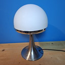 Trio Leuchten vintage mushroom touch table lamp