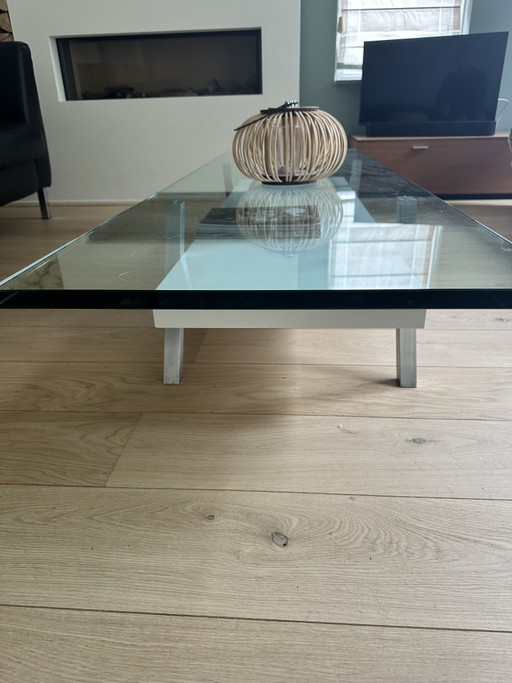 Designtisch Van Beek Modell B1 – salontafels, Aluminium, Glass (photo 2 of 7)