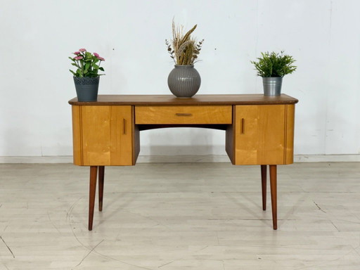 Vintage bureau, ladekast, kaptafel, damesbureau, tafel