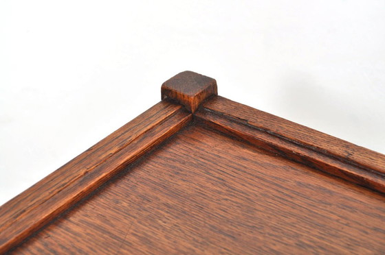 Image 1 of Vintage eiken trolley / serveerwagen jaren 50