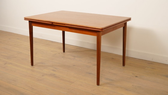 Image 1 of Vintage dining table | teak | Extendable | 130 cm