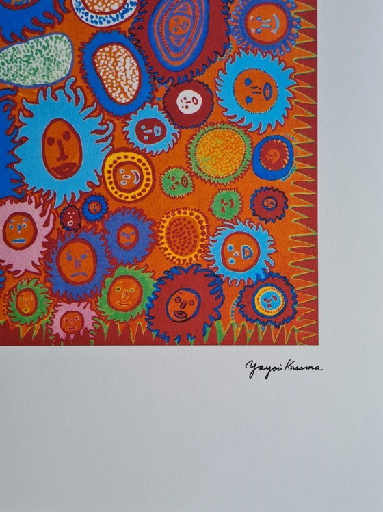 Image 1 of D'après Yayoi Kusama, Amoeba, lithographie, années 1990