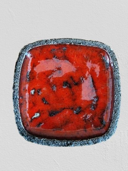 Mid-century ceramic bowl Jan van Erp Brutalist (photo 3 of 6)