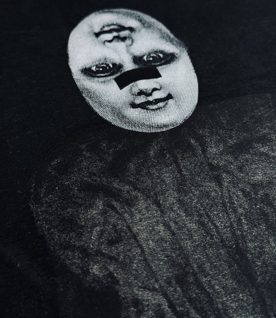 Image 1 of Robert Detheux / Seltene surrealistische Collage / Die Frau mit den zwei Gesichtern