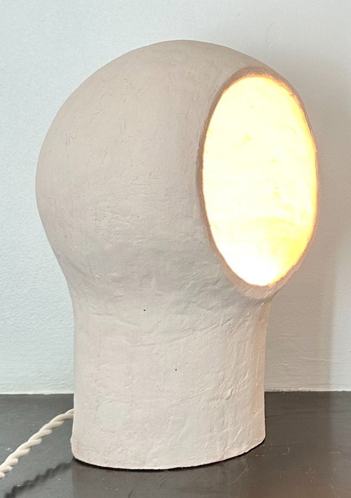  French contemporary ceramic lamp, "Nuvole" by Renzo Maar
