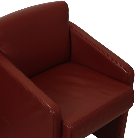 Image 1 of Vintage Couple Red Seats Armchairs